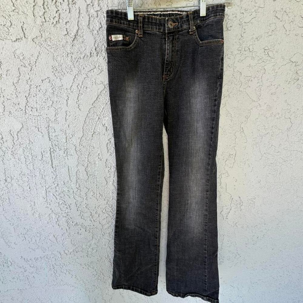 Y2k gray baby phat jeans
